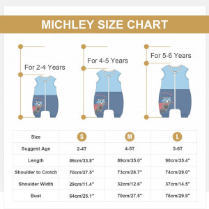 Sac de dormit pentru copii MICHLEY, poliester, alb/albastru, 5-6 ani