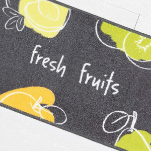 Set de 2 covorase de bucatarie Carvapet, multicolor, cauciuc/poliester, 40 x 60 cm