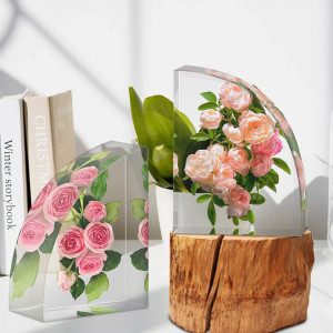 Set de 2 matrite pentru rasina epoxidica Topretty, silicon, transparent, 10 x 13 cm