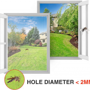 Set de 2 plase de tantari Redtron, poliester, alb, 130 x 150 cm