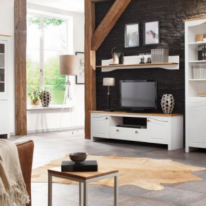 Set de mobilier pentru living Home Affaire Rialto, 4 piese, lemn de pin