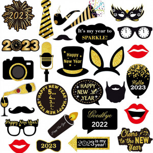 Set recuzita pentru sedinta foto Jodsen, 28 piese, carton, multicolor