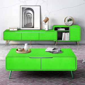 Tapet autoadeziv Decoroom, PVC, verde, 40 x 300 cm