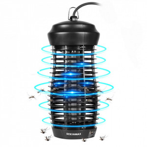 Aparat electric anti-insecte DEKINMAX, plastic, negru, 15 x 28 cm