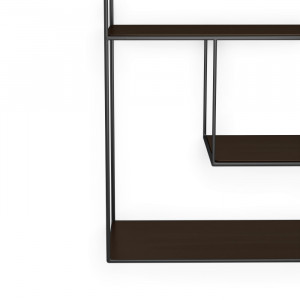 Biblioteca Zago din metal, 61 x 15 x 61cm