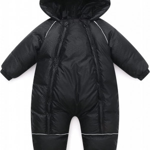 Costumas pentru bebelusi Balipig, poliester, negru, 9-12 luni