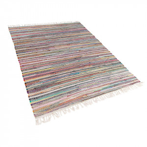 Covor Danca, tesut manual, multicolor deschis, 160 x 230 cm