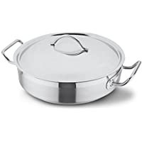 Cratita rotunda cu capac din aluminiu , diametru 40 cm