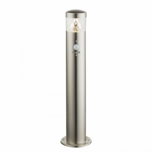 Lampa exterioara Fosca II, argintie, 50 x 12 cm