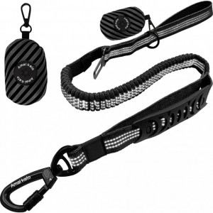 Lesa pentru caine Amai Keto, nailon, negru, 106-150 cm