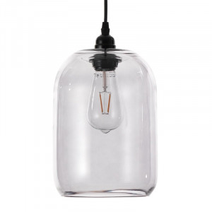 Lustra tip pendul Norwood, din sticla, 25 x 18 cm