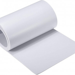 Panou din spuma EVA Sourcing Map, suport autoadeziv, alb, 30 x 200 cm, 4 mm grosime