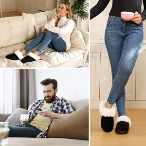Papuci de casa pentru femei WateLves, microfibra/cauciuc, roz/alb, 42-42 cm