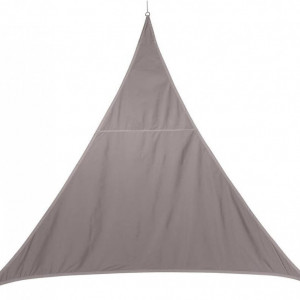 Parasolar Hespéride, poliester, taupe, 2 x 2 x 2 m