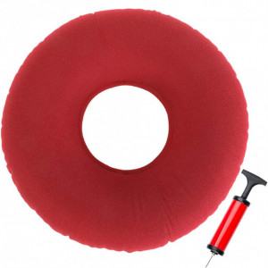 Perna pentru scaun Ouceanwin, rosu, PVC, 35 cm