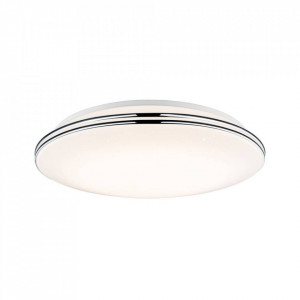 Plafoniera Costella III, metal/plastic, alba, 10 x 45 cm, 24w