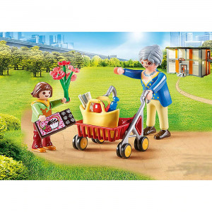 Playmobil City Life, Hospital - Bunica si fetita
