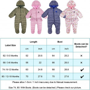 Salopeta pentru copii JiAmy, bumbac/poliester, verde, 3-6 luni