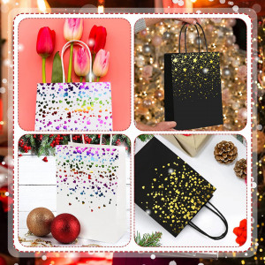 Set de 16 pungi cadou K KUMEED, hartie, multicolor, 15 x 8 x 21 cm