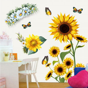 Set de 2 coli cu autocolante de perete Giyiprpi, PVC, multicolor, 90 x 30 cm