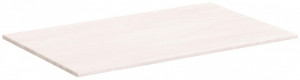 Set de 2 polite pentru dressing, lemn, albe