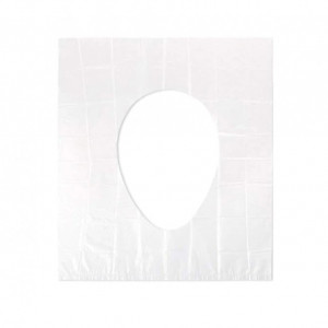 Set de 50 de folii de unica folosinta pentru scaunul de toaleta Generic, transparent