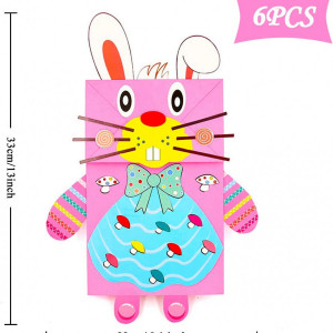 Set de 6 figurine de hartie JINGYOU, multicolor, 23 x 33 cm