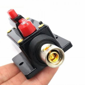 Siguranta resetabila pentru protectia sistemului audio auto Sporgo, aliaj, 150 A, 10 X 4 cm