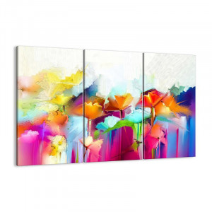 Tablou Ebern Designs, 3 piese, multicolor, 70 x 105 x 1,8 cm