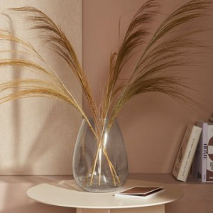 Vaza decorativa LeGer Home by Lena Gercke, sticla, transparent, 30 x 30 x 34 cm