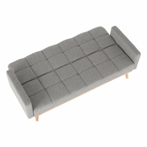 canapea extensibila gri