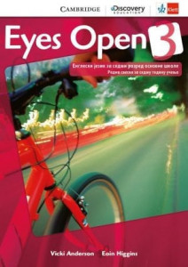 Eyes Open 3, radna sveska za engleski jezik za 7. razred osnovne škole sa 3 CDa