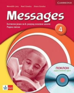 Messages 4, radna sveska za 8. razred osnovne škole sa CDom