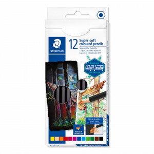 Drvene bojice Lumofraph super soft, 12 komada