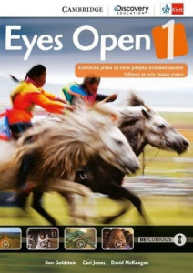 Eyes Open 1, udžbenik za engleski jezik za 5. razred osnovne škole sa 2 CDa