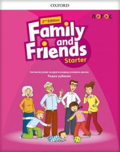 Family and Friends Starter, radni udžbenik za engleski jezik za 2. razred osnovne škole sa CDom
