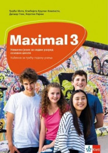 Maximal 3, udžbenik za nemački jezik za 7. razred osnovne škole sa CDom