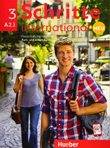 Schritte International Neu 3, udžbenik i radna sveska za nemački jezik za 1. razred gimnazije i srednje škole