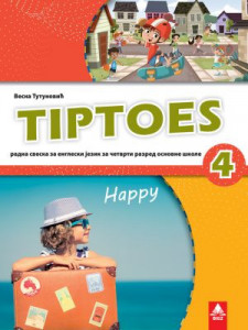 Tiptoes 4, radna sveska iz engleskog jezika za 4. razred osnovne škole NOVO