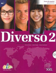 Diverso 2, udžbenik i radna sveska za španski jezik za 1. i 2. razred gimnazije i srednje škole