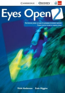 Eyes Open 2, radna sveska za engleski jezik za 6. razred osnovne škole sa 2 CDa