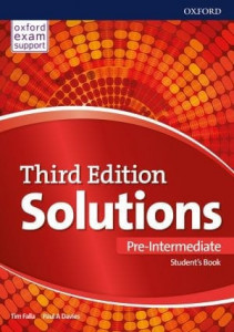 Engleski jezik 1, Solutions Pre-Intermediate 3rd Edition, udžbenik za 1. razred srednje škole