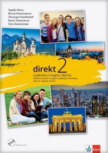 Nemački jezik Direkt 2, udžbenik i radna sveska za 2. razred gimnazije
