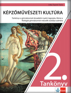 Likovna kultura 2, udžbenik za drugi razred gimnazije društveno-jezičkog smera i specijalizovano-filološka odeljenja na mađarskom jeziku