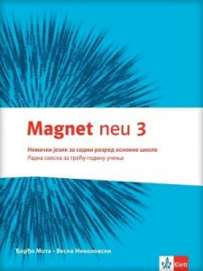 Magnet neu, radna sveska za nemački jezik za 7. razred osnovne škole sa CDom