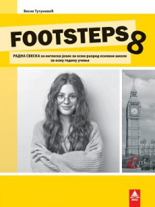 Footsteps 8, radna sveska iz engleskog jezika za 8. razred osnovne škole NOVO