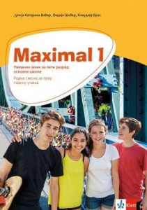 Maximal 1, radna sveska za nemački jezik za 5. razred osnovne škole sa CDom