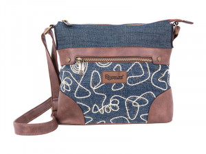 Torba Na Rame Jeans Glossy