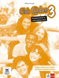 Club @dos 3, radna sveska za francuski jezik za 7. razred osnovne škole sa CDom