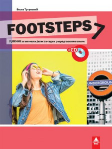 Footsteps 7, udžbenik i CD iz engleskog jezika za 7. razred osnovne škole